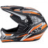 IXS HX 276 FAME MATT SCHWARZ-ORANGE casca cross/enduro